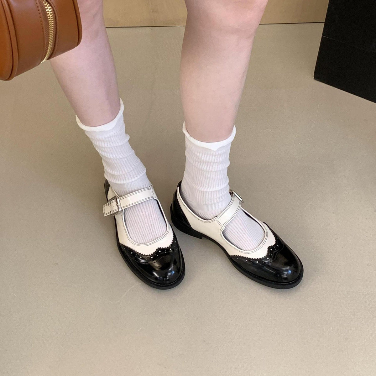 Francine | Orthopeadic Leather Mary Janes