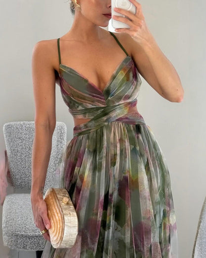 Elegant Silk Marbella Dress – Maison Claire et Sylvie