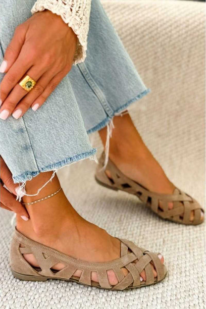 Caterina | Braided Summer Shoes – Viva Sandals