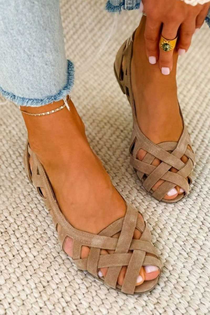Caterina | Braided Summer Shoes – Viva Sandals