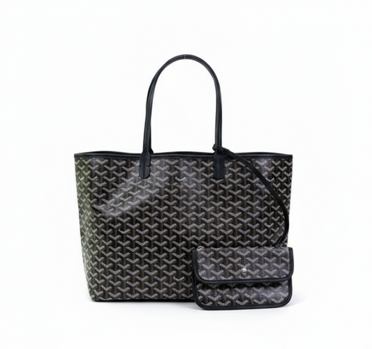 Goyerie - Luxe Tote Bag Medium Black