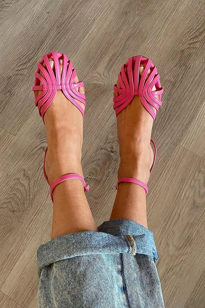 Vittoria | Golden Decorative Sandals