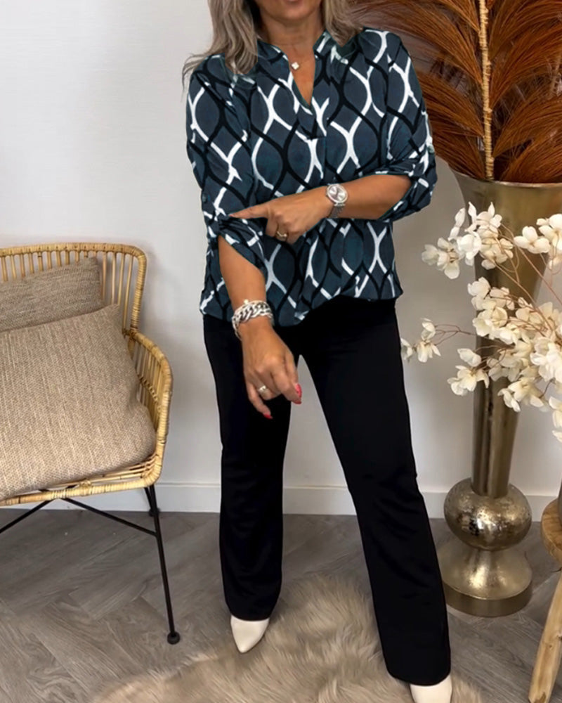 Jennifer | Casual Blouse with Long Sleeves
