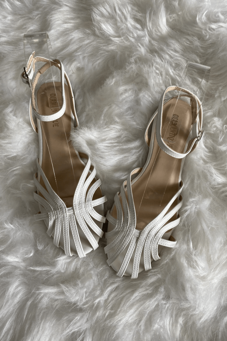 Vittoria | Golden Decorative Sandals