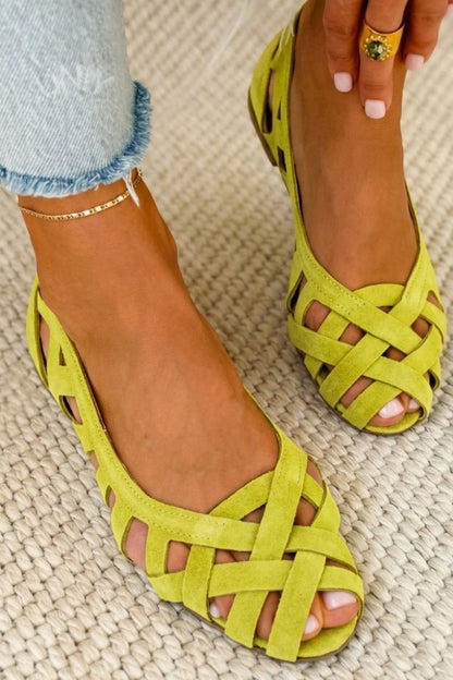 Caterina | Braided Summer Shoes – Viva Sandals