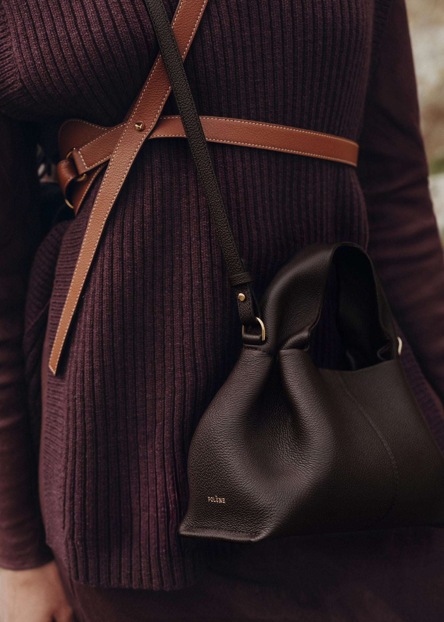 ALMA Tote – Mini | Ebony