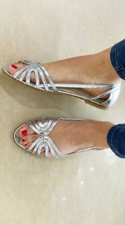 Eleonora | Golden Summer Sandals