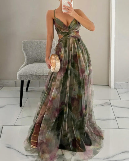 Elegant Silk Marbella Dress – Maison Claire et Sylvie