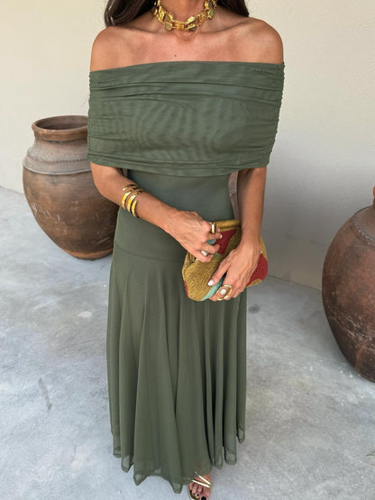 Elegant Silk Tulle Simba Dress - Maison Claire et Sylvie