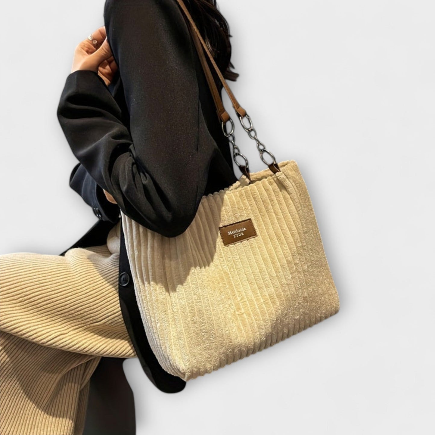 Malva – Soft Shoulder Bag Made of Velours