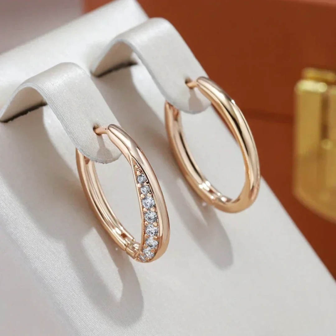 Stylish Golden Earrings