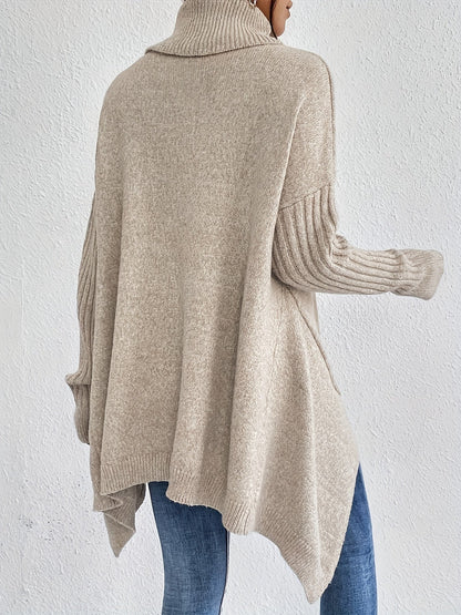Irina | Oversized Turtleneck Sweater