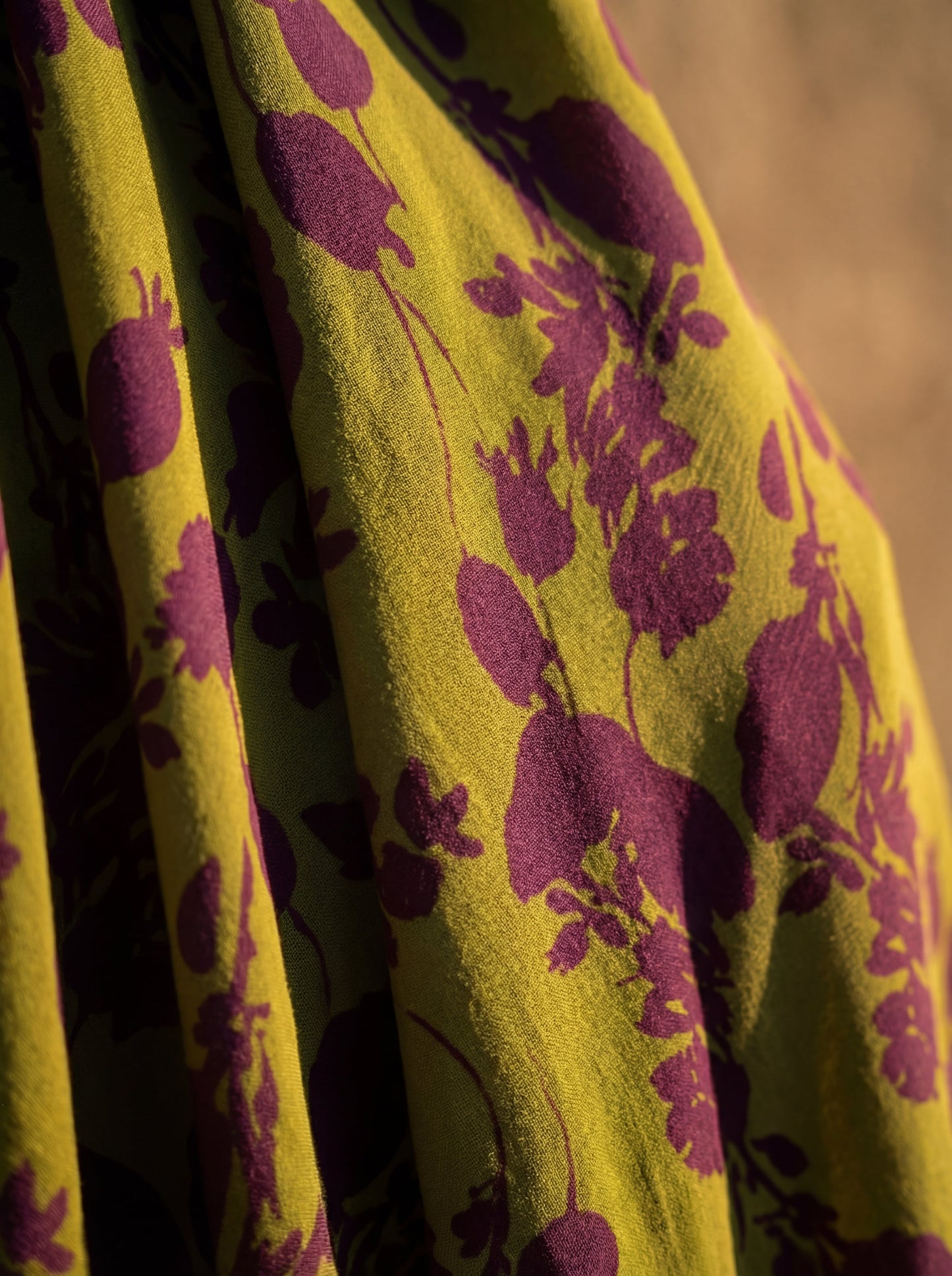 Elegant Silk Fabric Dress - Maison Claire et Sylvie Collection