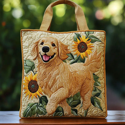 Handcrafted Golden Retriever Tote