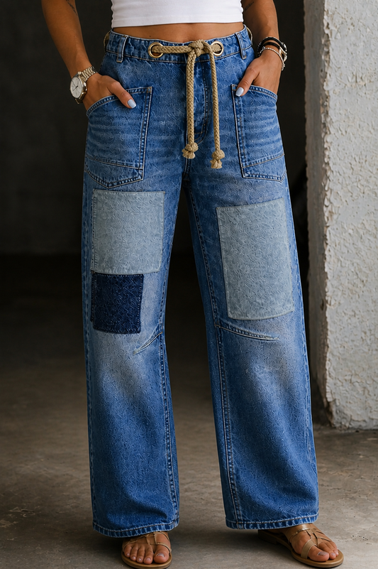 Margaret | Pantalon de jogging patchwork
