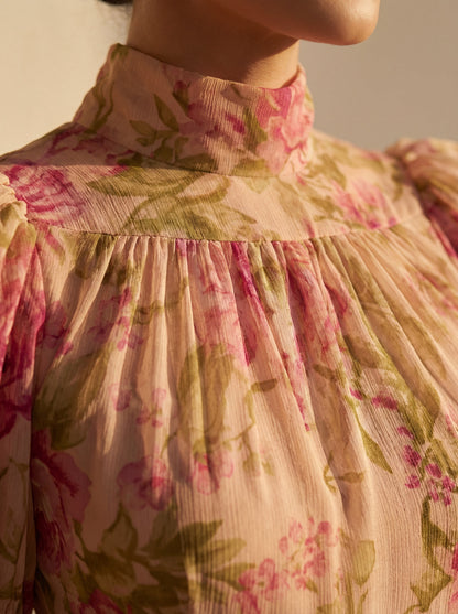 Elegant Silk Rosario Dress – Maison Claire et Sylvie