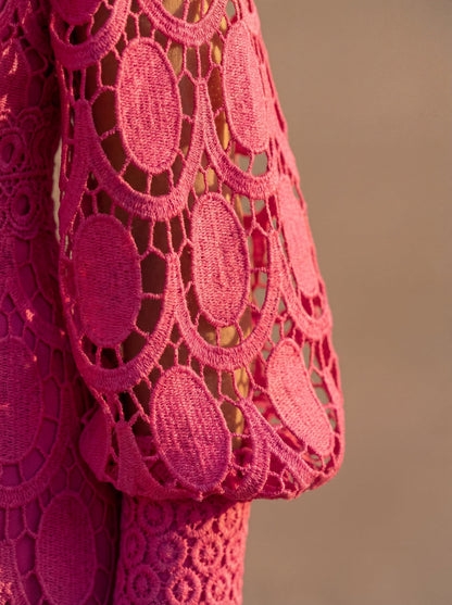 Elegant Carmona Silk Dress – Maison Claire et Sylvie