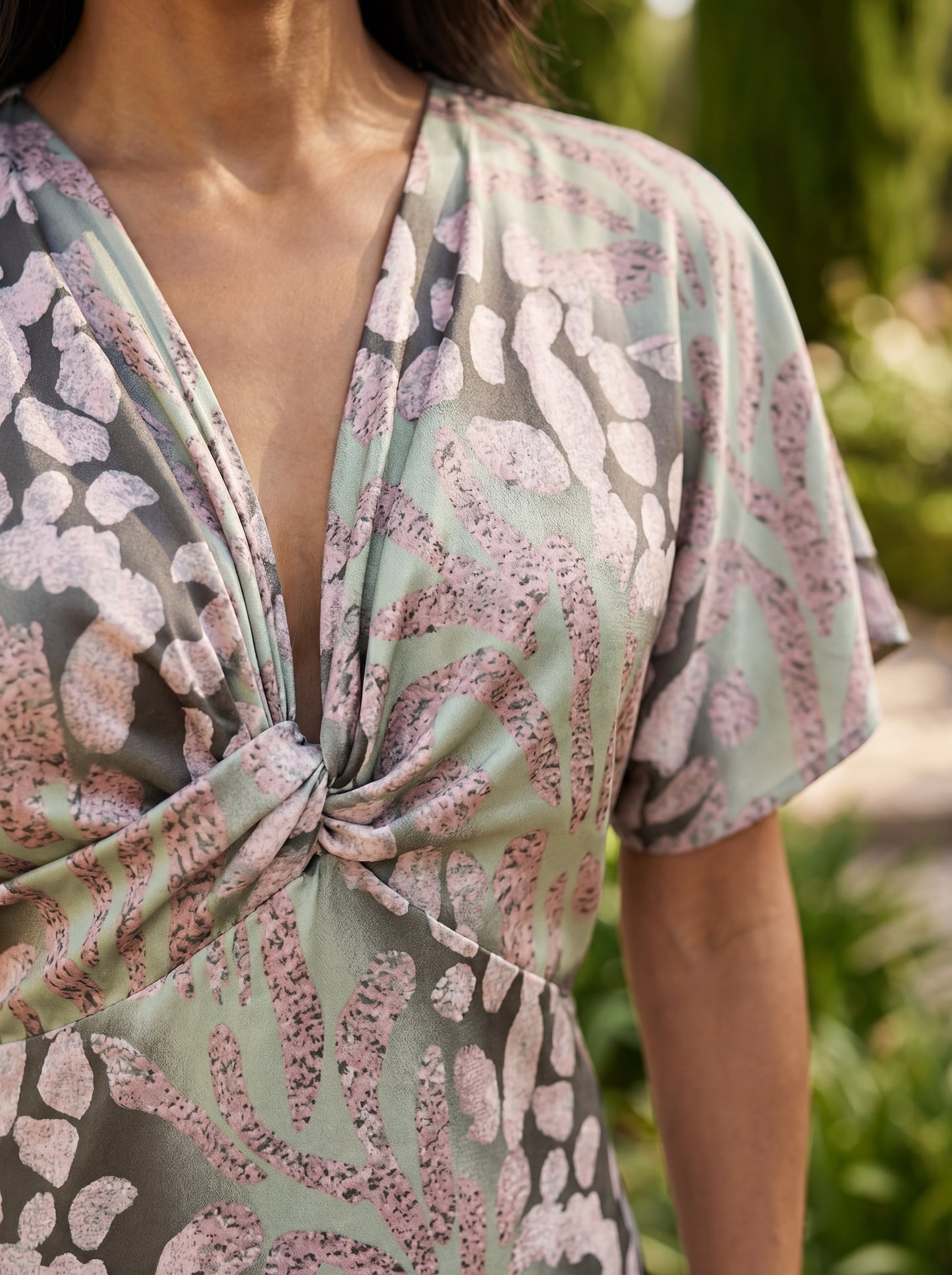 Elegant Arrayán Fabric Dress - Maison Claire et Sylvie