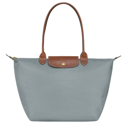 Longchamp - Le Pliage Tote Large, Steel
