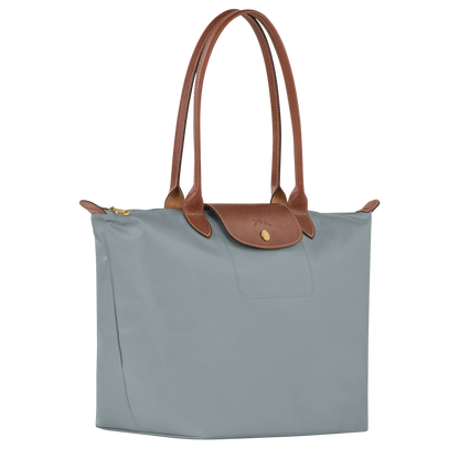 Longchamp - Le Pliage Tote Large, Steel
