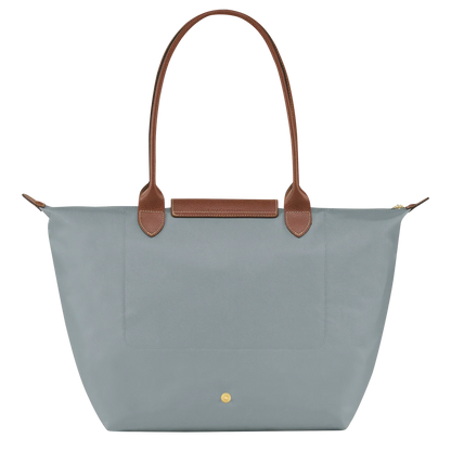 Longchamp - Le Pliage Tote Large, Steel