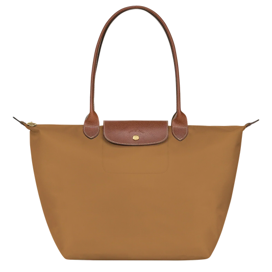 Longchamp - Le Pliage Tote Large, Fawn