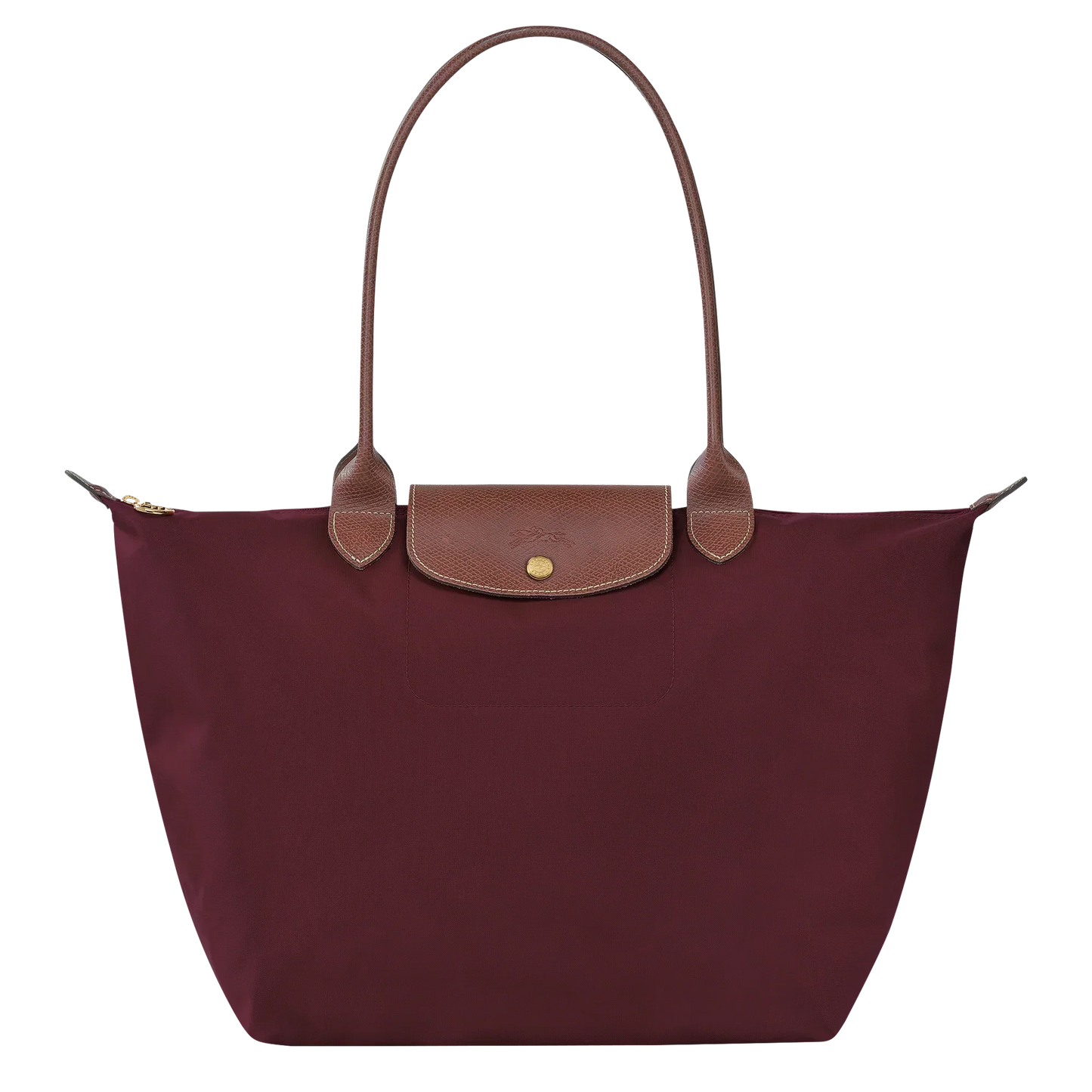 Longchamp - Le Pliage Tote Large, Burgundy