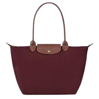 Longchamp - Le Pliage Tote Large, Burgundy