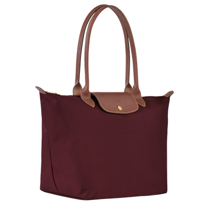 Longchamp - Le Pliage Tote Large, Burgundy