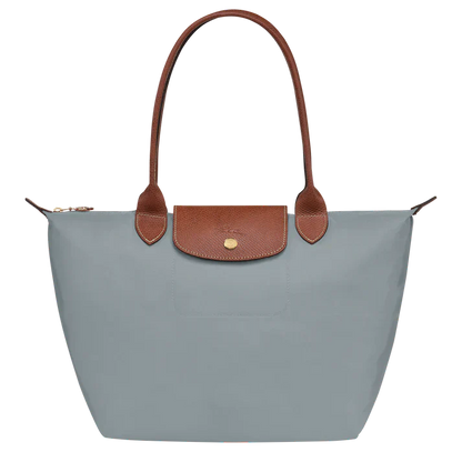 Longchamp - Le Pliage Tote Medium, Steel