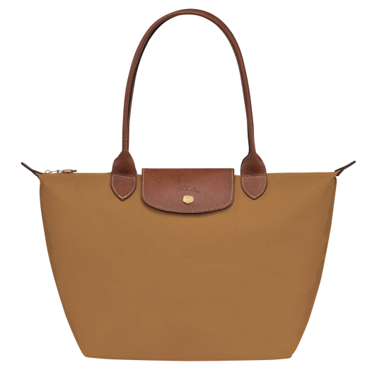 Longchamp - Le Pliage Tote Medium, Fawn