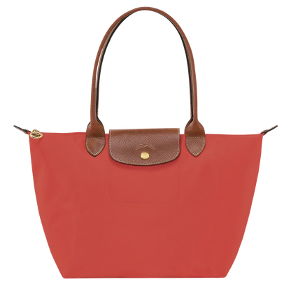 Longchamp - Le Pliage Tote Medium, Tomato