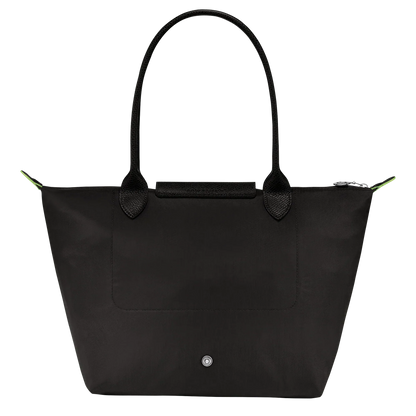 Longchamp - Le Pliage Tote Medium, Leather Black