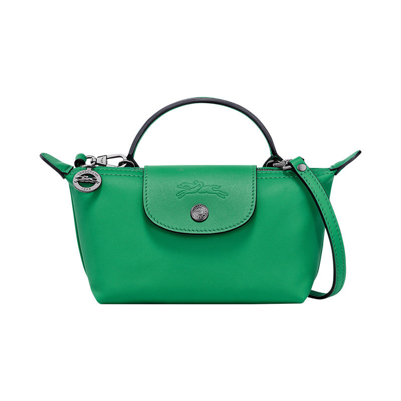 Sac Longchamp en cuir mini - Vert