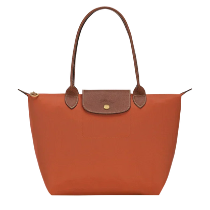 Longchamp - Le Pliage Tote Large, Brick