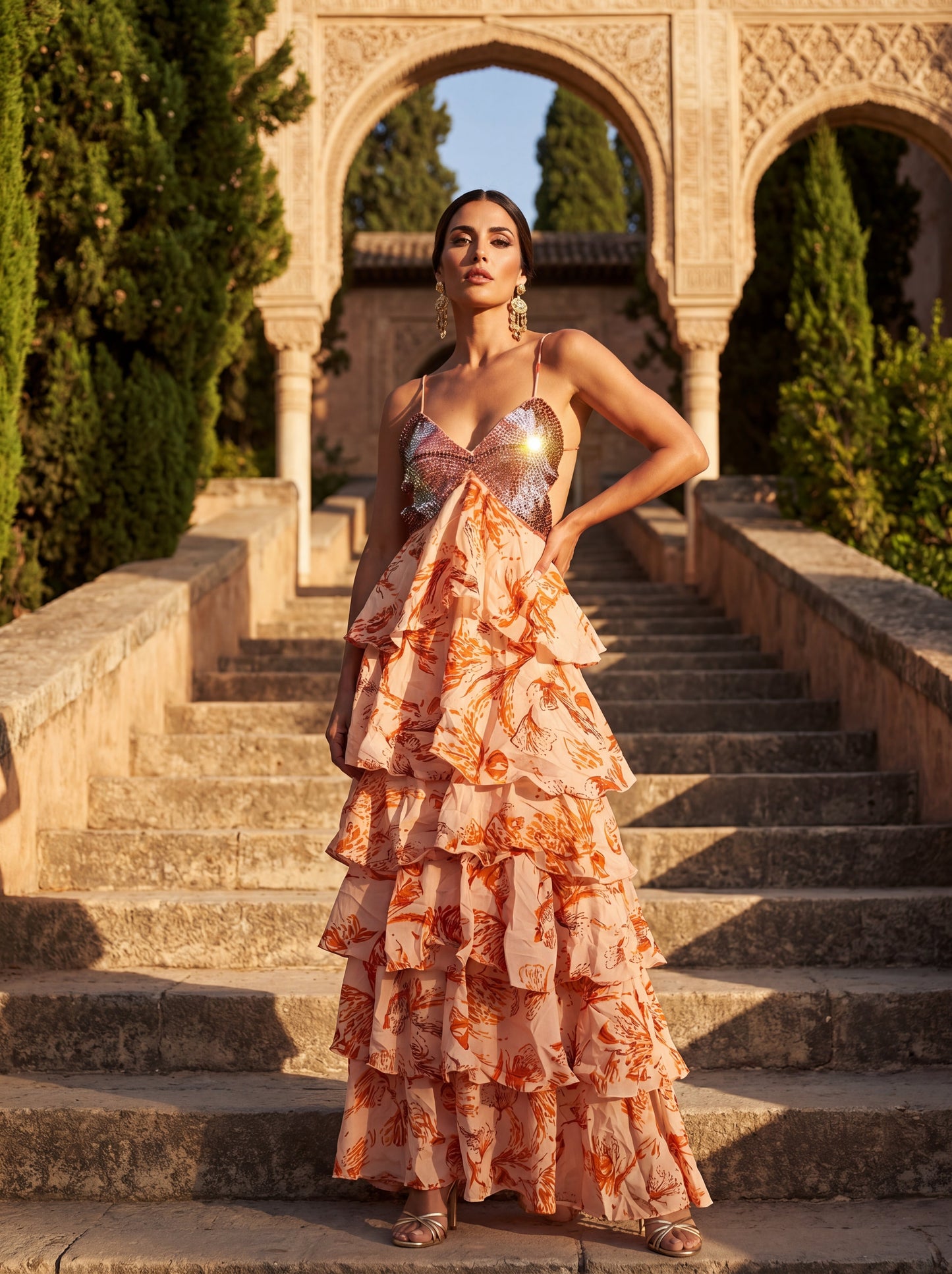 Elegant Silk Ibiza Dress – Maison Claire et Sylvie