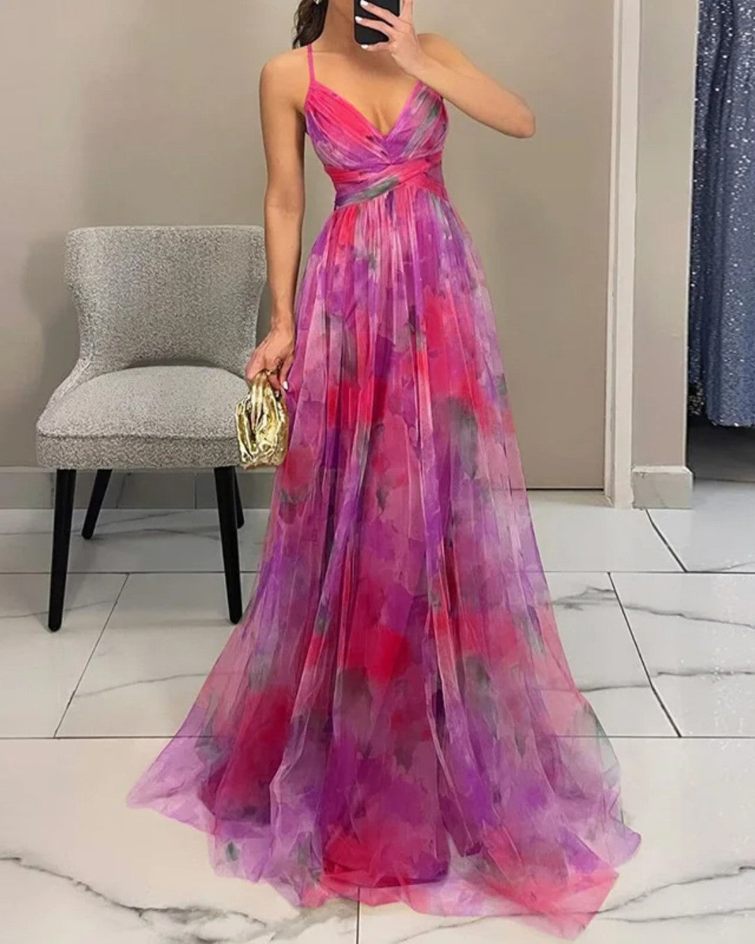 Elegant Silk Marbella Dress – Maison Claire et Sylvie