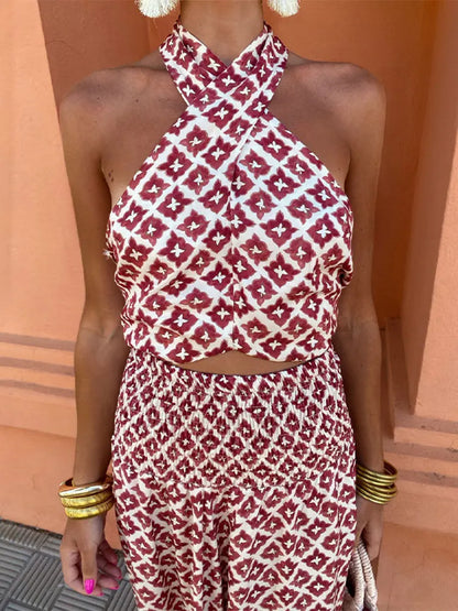 Elegant Off-Shoulder Set - Maison Claire and Sylvie