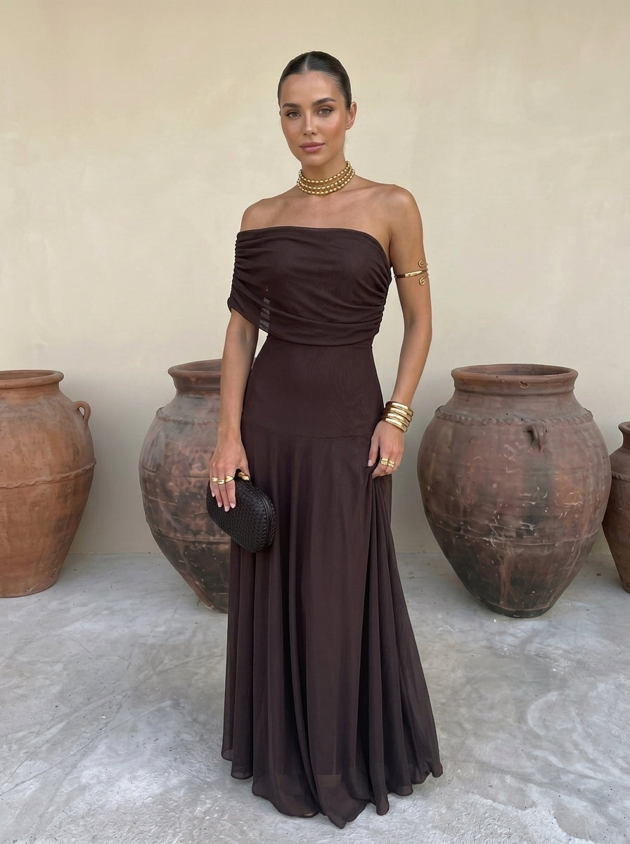 Elegant Silk Tulle Simba Dress - Maison Claire et Sylvie