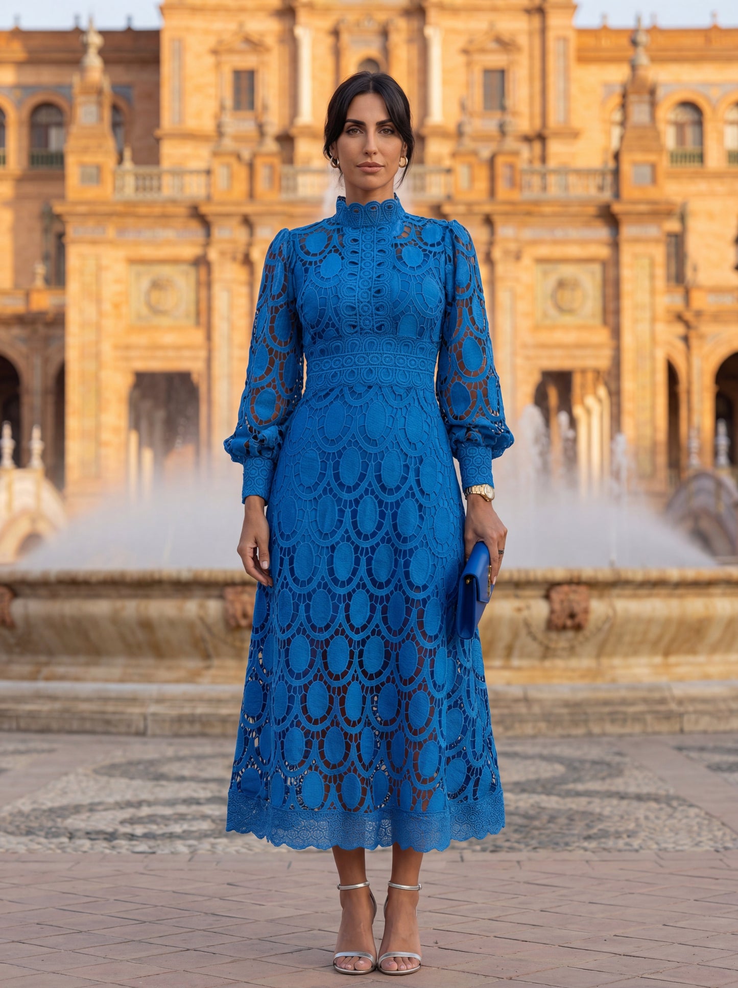 Elegant Carmona Silk Dress – Maison Claire et Sylvie