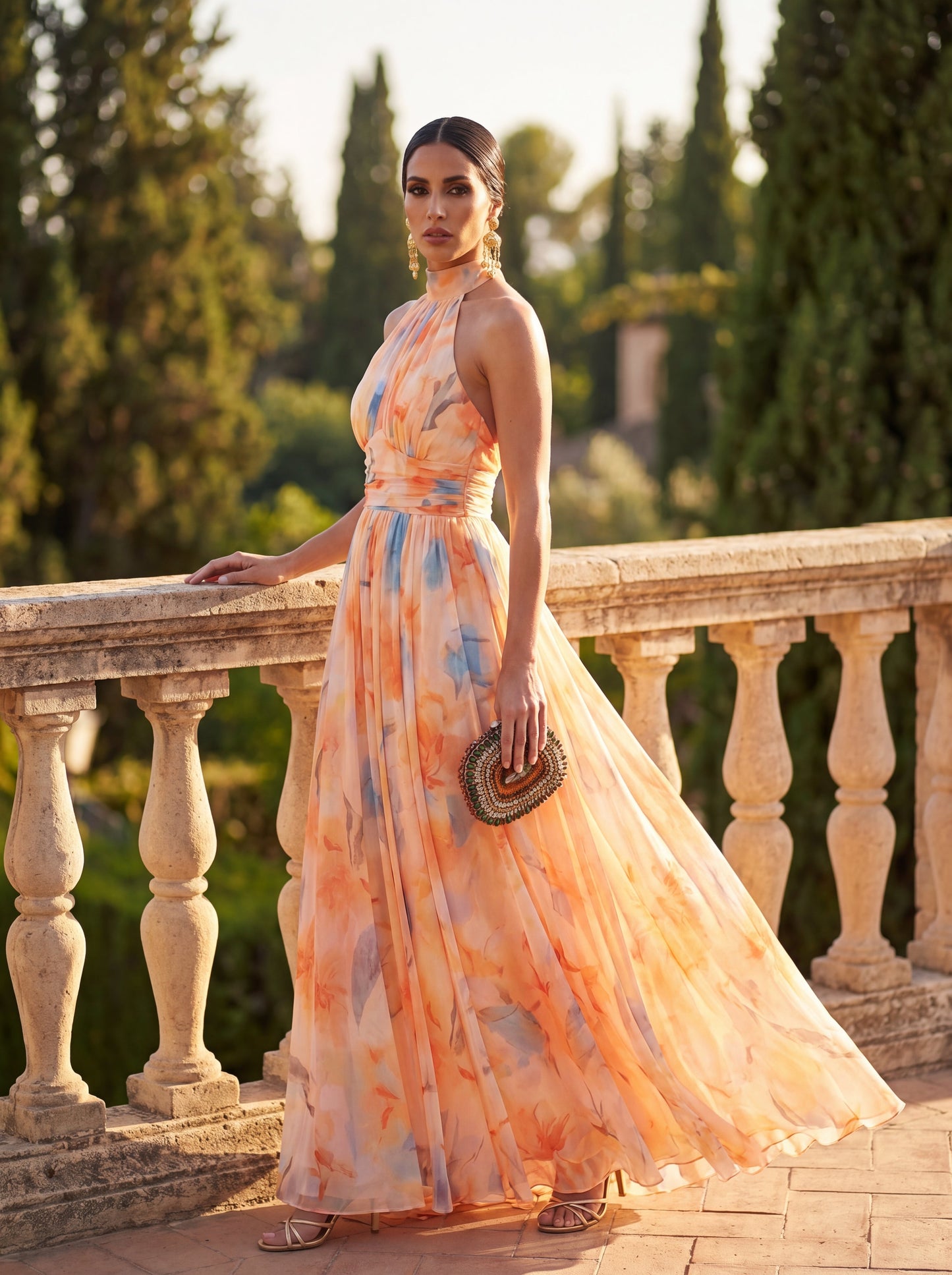 Halter Dress Aurora | Timeless Elegance in Luxurious Satin