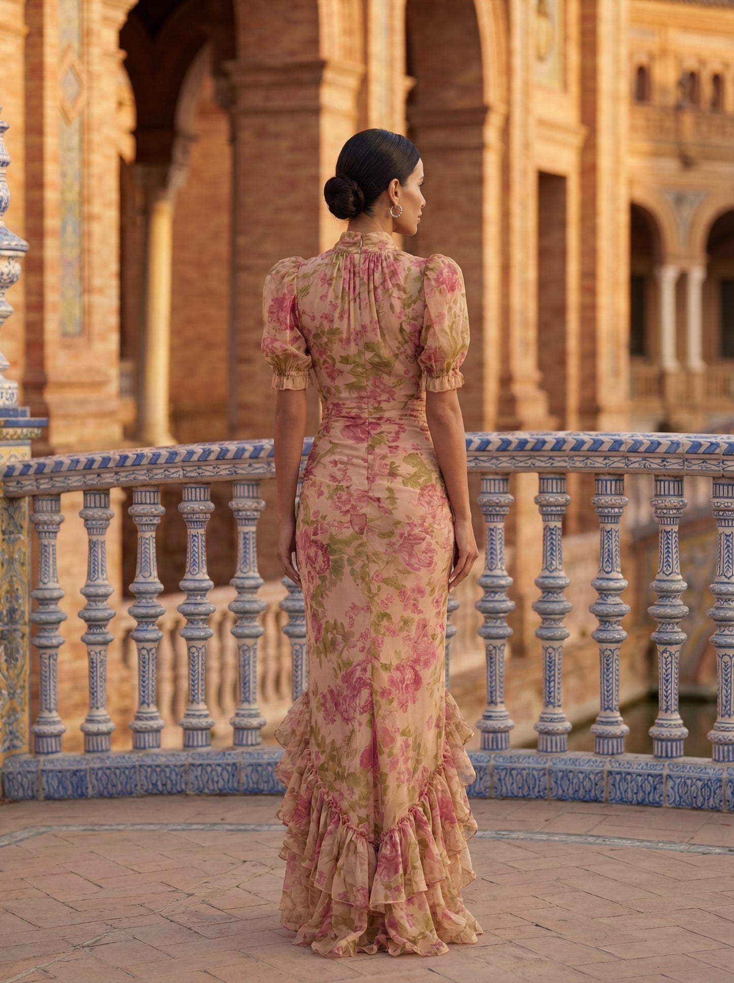 Elegant Silk Rosario Dress – Maison Claire et Sylvie