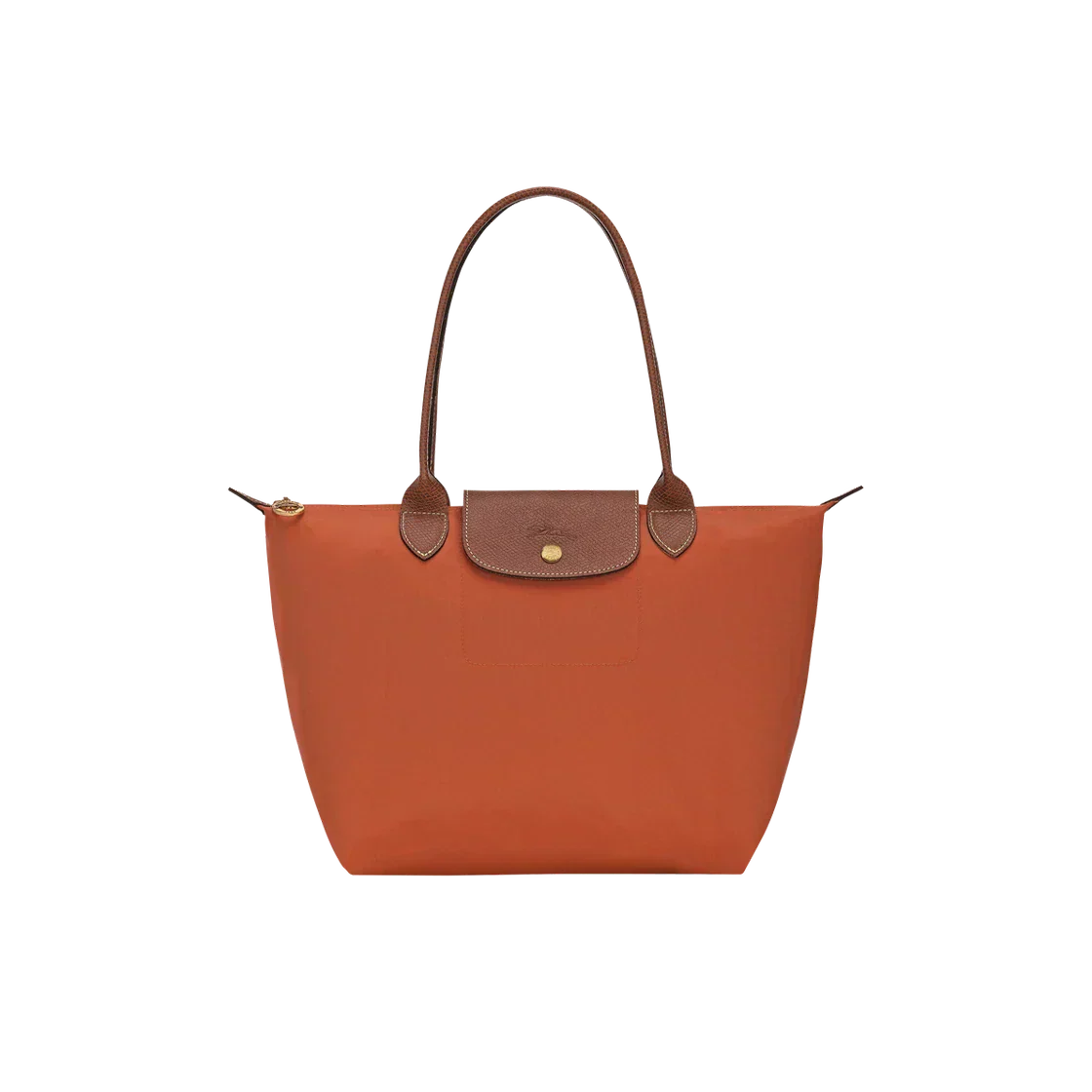 Longchamp - Le Pliage Tote Large, Brick