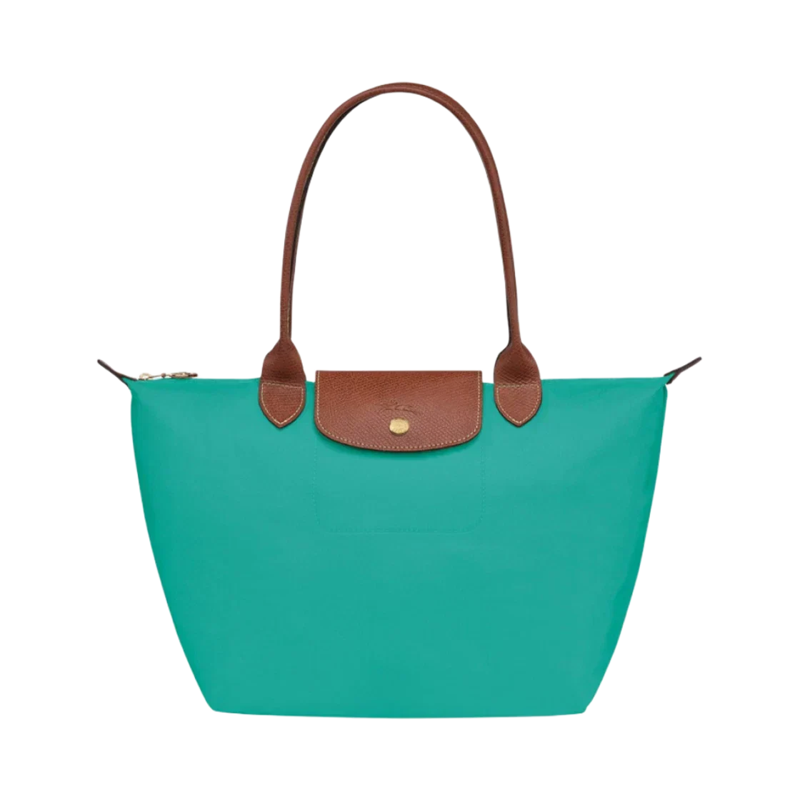 Longchamp - Le Pliage Tote Large, Turquoise