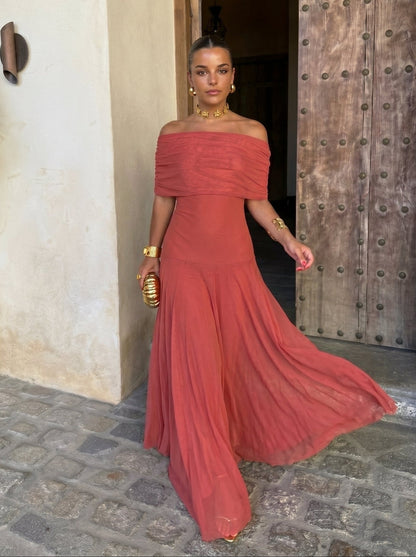 Elegant Silk Tulle Simba Dress - Maison Claire et Sylvie