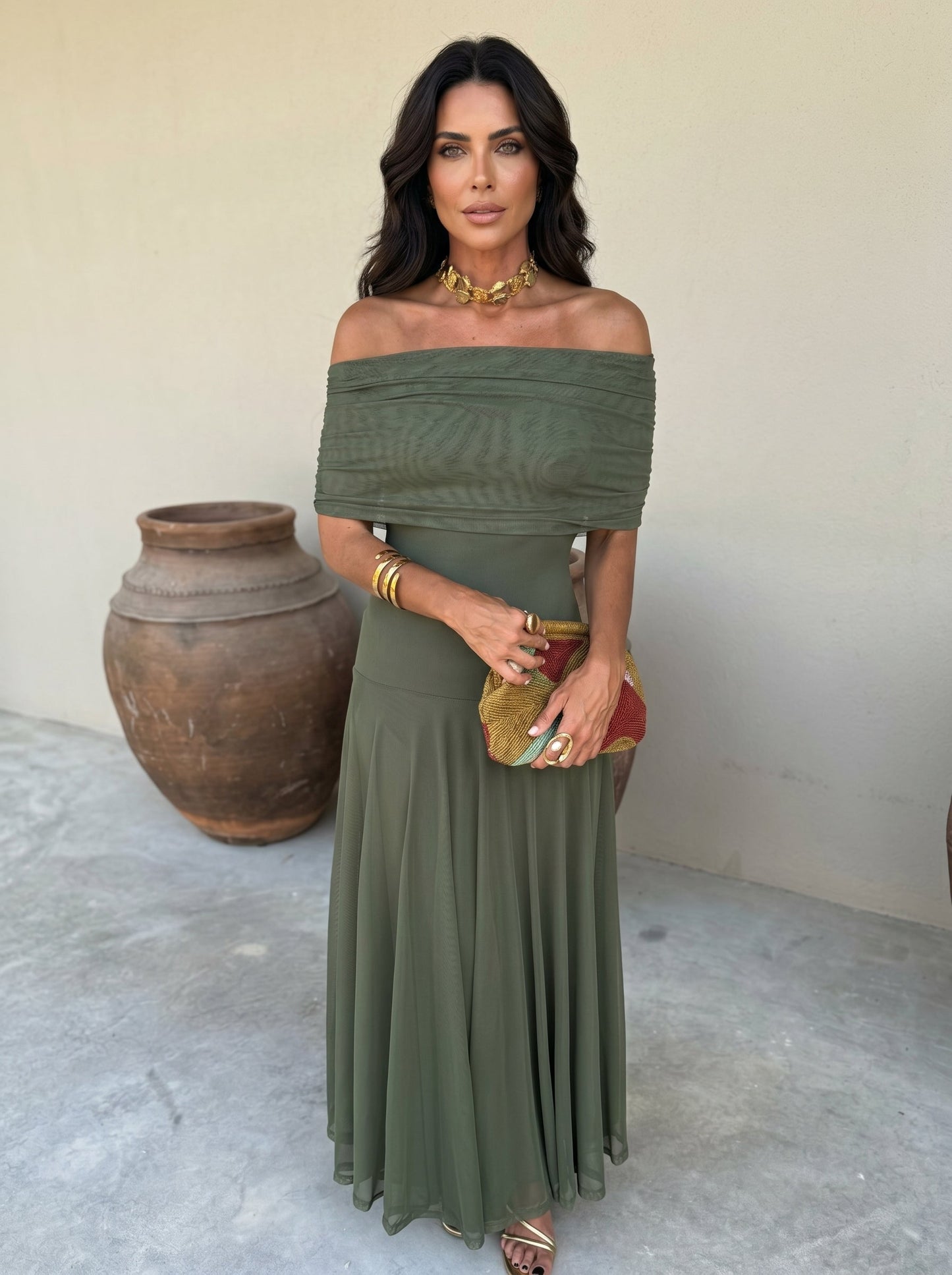 Elegant Silk Tulle Simba Dress - Maison Claire et Sylvie