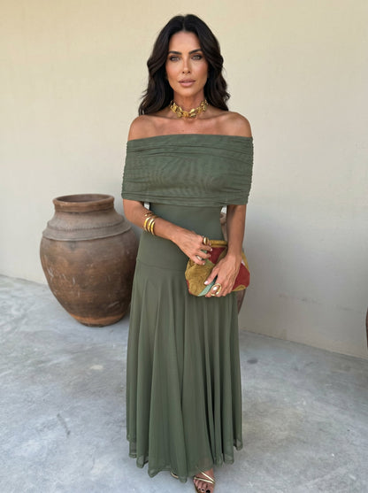 Elegant Silk Tulle Simba Dress - Maison Claire et Sylvie