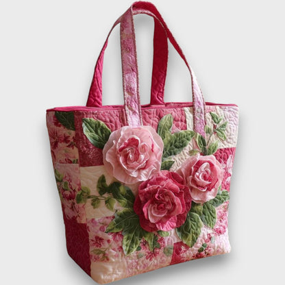 Florinelle – Artistic 3D Floral Tote Bag