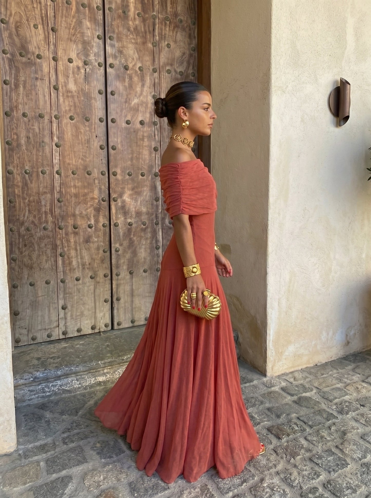 Elegant Silk Tulle Simba Dress - Maison Claire et Sylvie